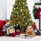Pre Lit Full Scotch Pine Christmas Tree 1,500 Twinkling Micro LED Lights White & Multicolor, for Holiday Decor and Celebrations